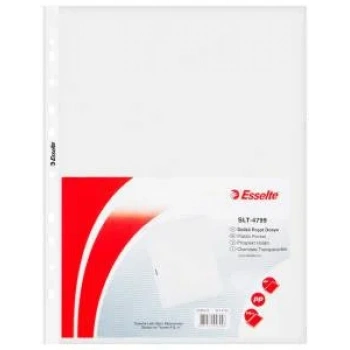 ESSELTE POŞET DOSYA A4 11 DELİKLİ (100 ADET)  BUZLU 479915