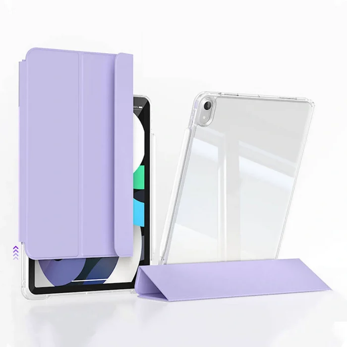 ​iPad Air 11 2024 Uyumlu Kılıf Magnetik Ayrılabilen Airbagli Sliding Tablet Kılıfı