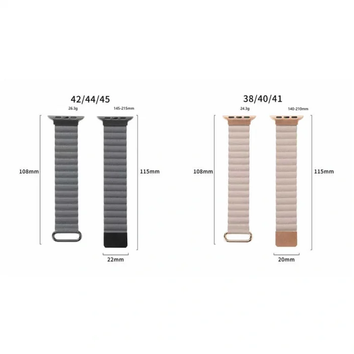 ​​​Watch 7 41mm Uyumlu-78 PU Deri Kordon Strap Kayış