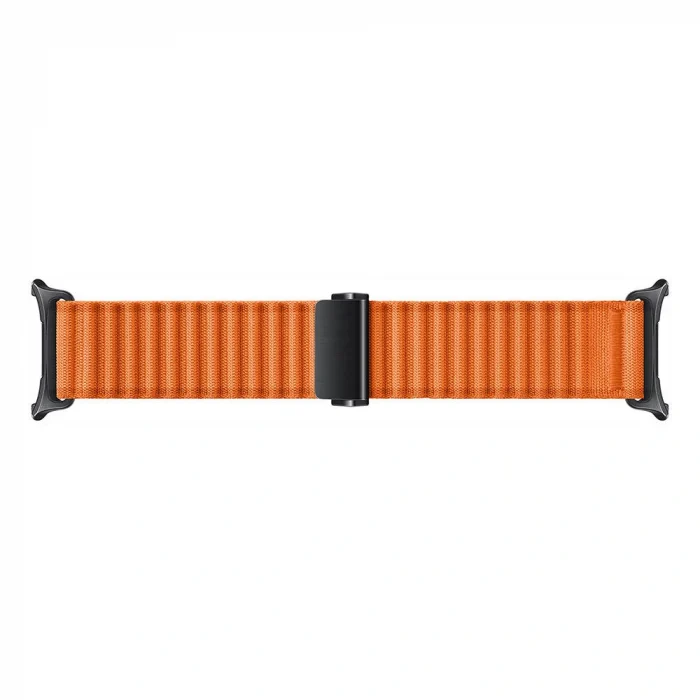 ​​Samsung Watch Ultra 47mm Uyumlu-120 Naylon Kumaş Hasır Örgülü Kordon