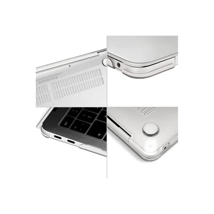 MacBook Air 13 Kılıf Kapak A2337(M1)/ A2179/ A1932, İnce Sert Kabuk Koruma Kılıfı