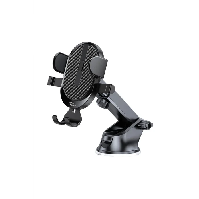 Araç İçi Telefon Tutucu Vantuzlu Ayarlanabilir-Siyah