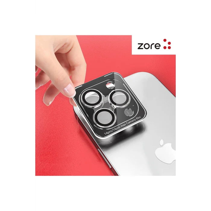 iPhone 13 CL-12  Premium Safir Parmak İzi Bırakmayan Anti-Reflective Kamera Lens Koruyucu