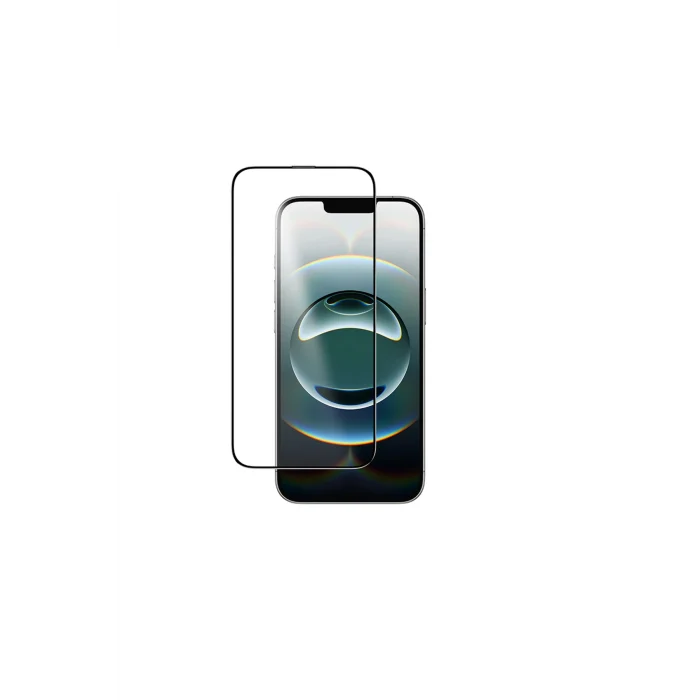 iPhone 16E Amazingthing Titan Mat Parmak İzi Bırakmayan Temperli Cam Ekran Koruyucu Siyah