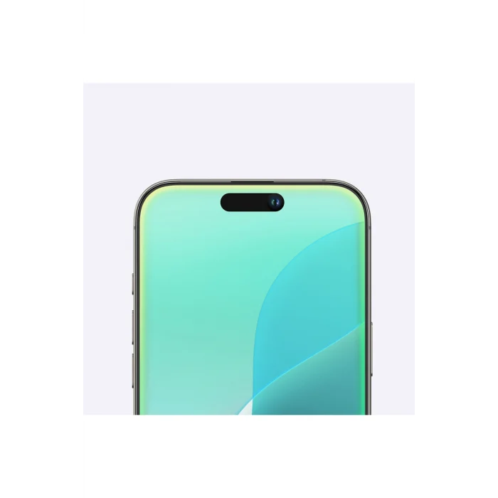 iPhone 16 Amazingthing Radix Mat Parmak İzi Bırakmayan Temperli Cam Ekran Koruyucu Siyah