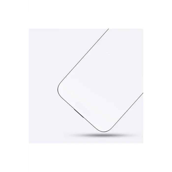 iPhone 16 Amazingthing Titan Mat Parmak İzi Bırakmayan Temperli Cam Ekran Koruyucu Siyah