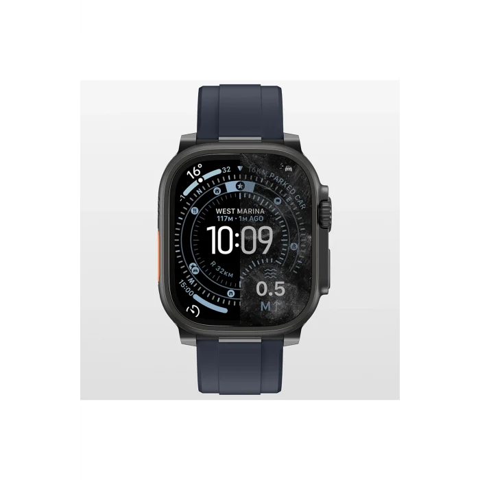 Watch Ultra 49mm Uyumlu Radix AccuGuard Seri Akıllı Saat Temperli Ekran Koruyucu Şeffaf