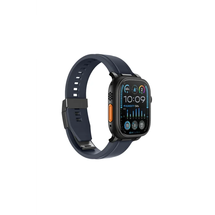 Watch Ultra 49mm Uyumlu Radix AccuGuard Seri Akıllı Saat Temperli Ekran Koruyucu Şeffaf