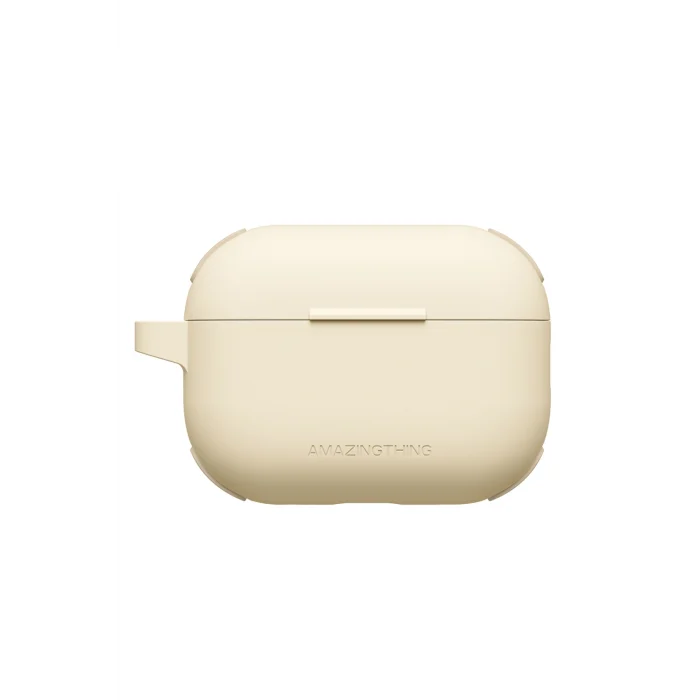 Airpods Pro 2 Uyumlu Amazingthing Airbag Köşe Tasarımlı Omni Serisi Silikon Kapak Desert Titanyum