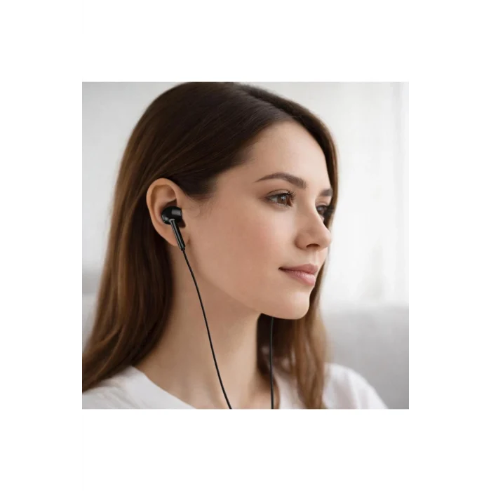 İphone 17/16/15 Serileri Uyumlu (TAK ÇALIŞTIR) İphone Kablolu Kulaklık Type-c Girişli Kulaklık