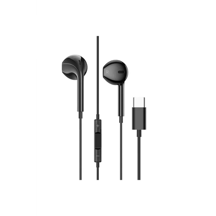 İphone 17/16/15 Serileri Uyumlu (TAK ÇALIŞTIR) İphone Kablolu Kulaklık Type-c Girişli Kulaklık