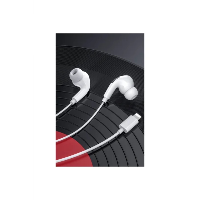 İphone 14/13/12/11/Xs/X/7/8 Serileri Uyumlu Iphone Kablolu Kulaklık Konnektörlü (TAK ÇALIŞTIR)