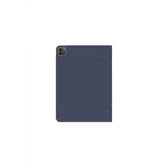 iPad Air 11 2024 Magnetik Standlı Kılıf Amazingthing Matte Pro Mag Folio Mavi