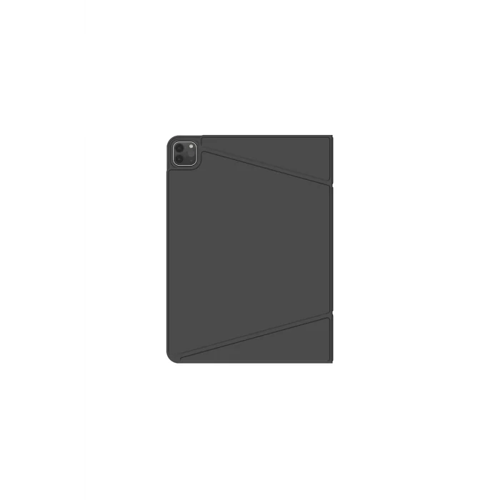 iPad Air 13 2025 M3 Kılıf Amazingthing Matte Pro Mag Folio Katlanabilir Magnetik Standlı Siyah