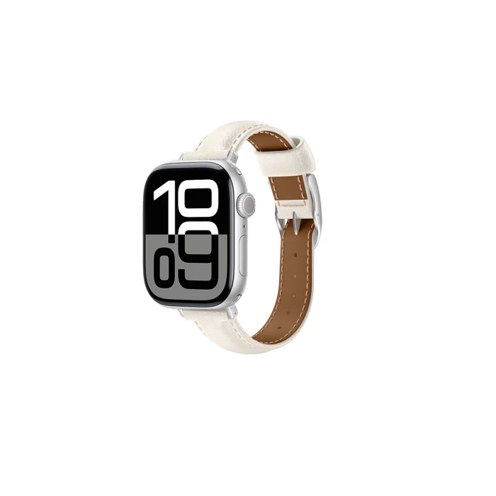 Watch 10 46mm Amazingthing Glamour Class Deri Kordon Krem