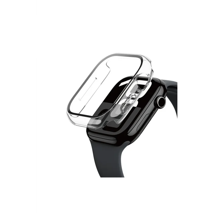 Watch 10 42mm Uyumlu Amazingthing Radix Minimal FullGuard Sert PC Kasa ve Ekran Koruyucu Şeffaf