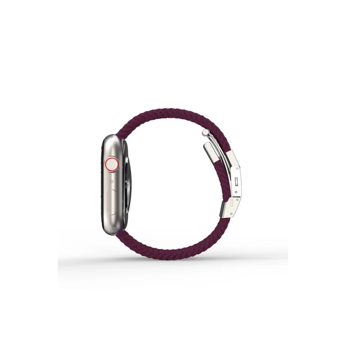 Watch 38mm Amazingthing Titan Weave Örgü Sport Kordon Mor