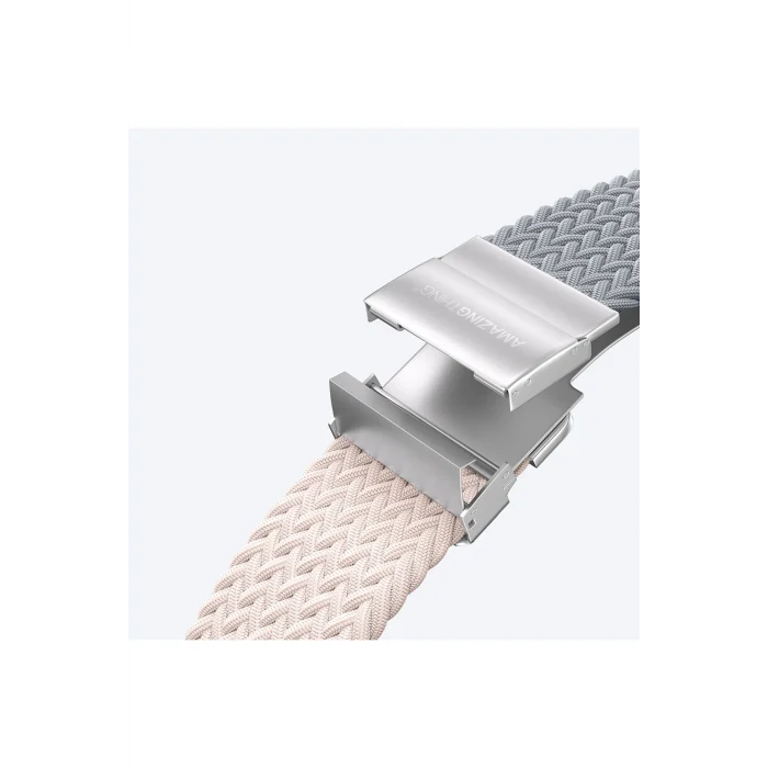 Watch 10 46mm Amazingthing Glamour Blend Hasır Kordon Pembe - Gri