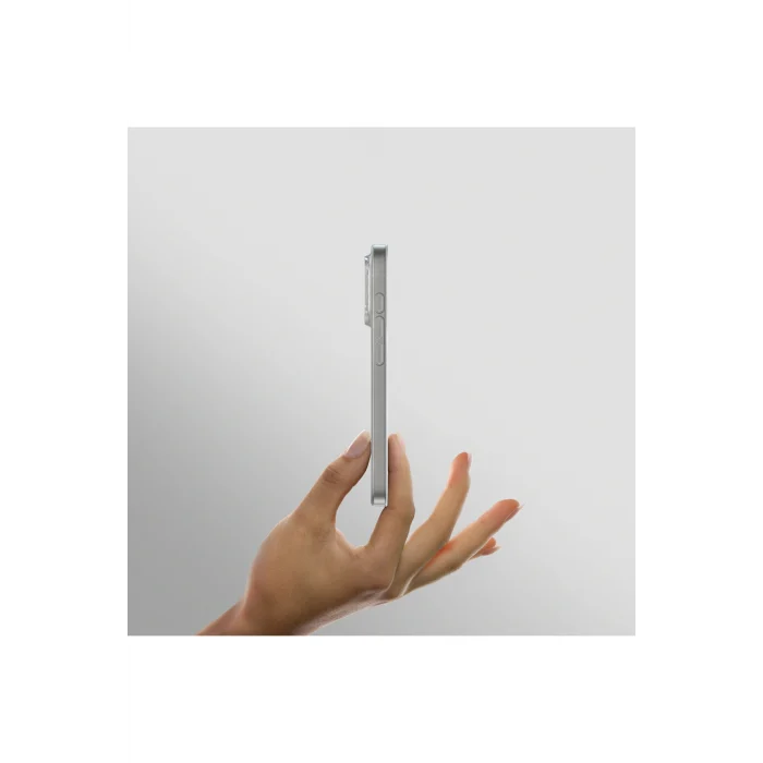 iPhone 16 Pro Kılıf Magsafe Şarj Özellikli Amazingthing Minimal Air Serisi Kapak Şeffaf