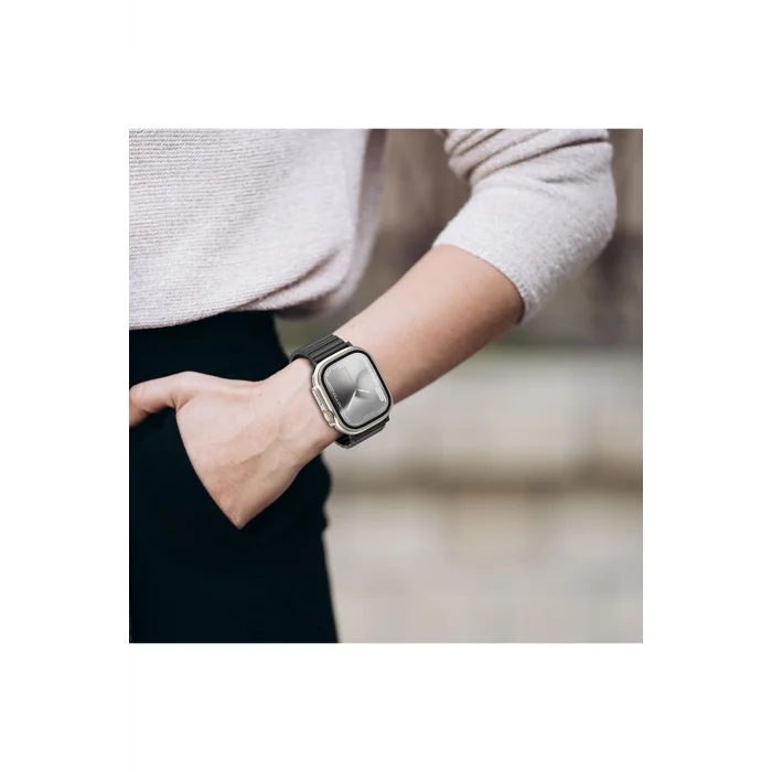 Watch Ultra 49mm Amazingthing Titan Steel Metal Kordon Siyah