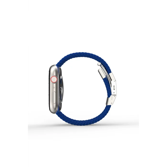 Watch 40mm Amazingthing Titan Weave Örgü Sport Kordon Mavi