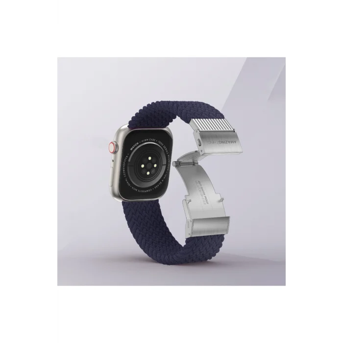 Watch 10 46mm Amazingthing Titan Weave 2.Seri Sport Örgü Kordon Mor