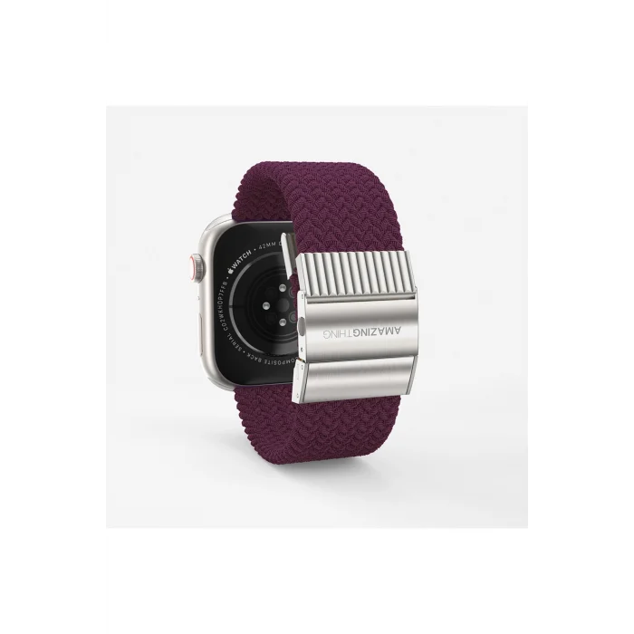 Watch 7 45mm Amazingthing Titan Weave Örgü Sport Kordon Mor