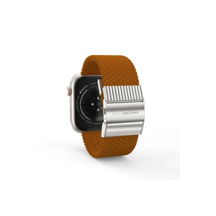 Watch 7 45mm Amazingthing Titan Weave Örgü Sport Kordon Kahverengi
