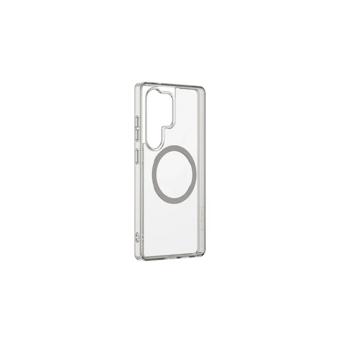 Samsung S25 Ultra Kılıf Magsafe Uyumlu Amazingthing Minimal Serisi Kapak Titanyum - Gri