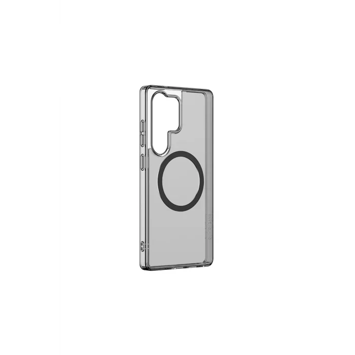 Samsung S25 Uyumlu Ultra Kılıf Magsafe Uyumlu Amazingthing Minimal Serisi Kapak Titanyum-Siyah