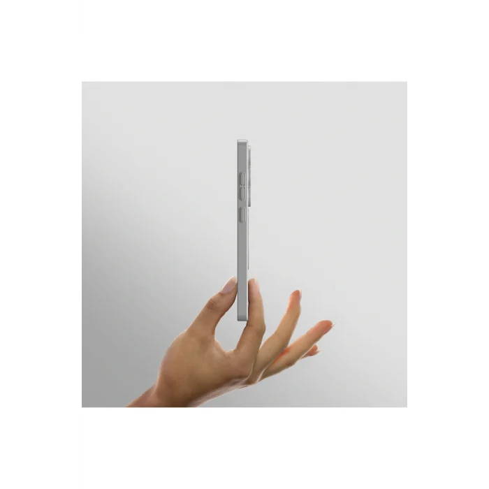 Samsung S25 Ultra Kılıf Magsafe Uyumlu Amazingthing Minimal Air Serisi Kapak Titanyum - Gri