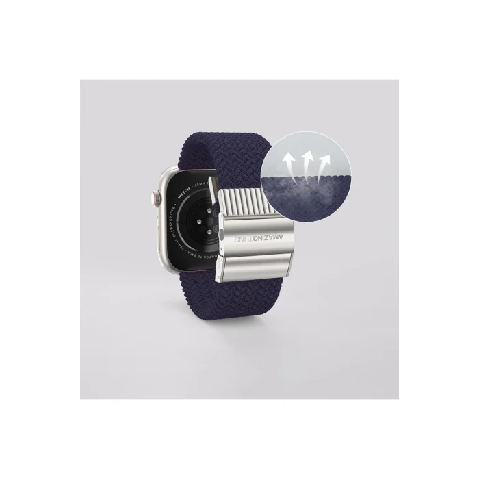 Watch Ultra 49mm Amazingthing Titan Weave 2.Seri Sport Örgü Kordon Mor