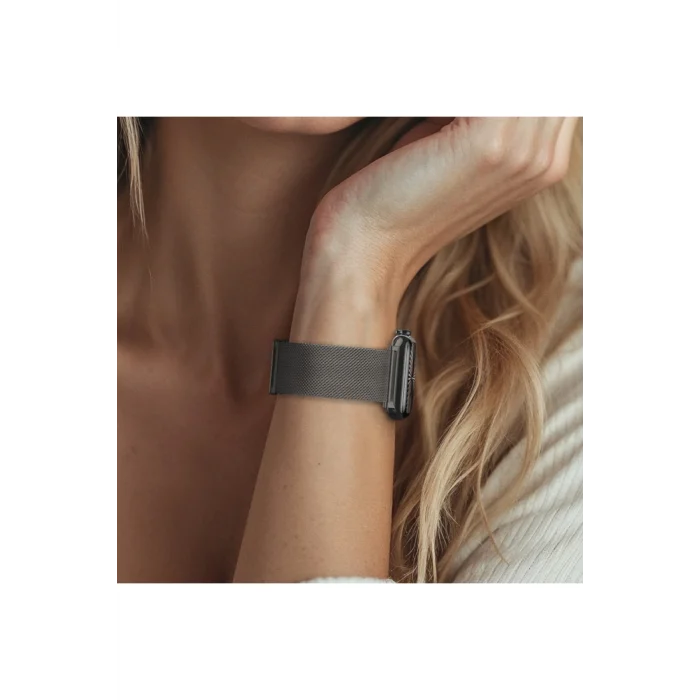 Watch 10 46mm Amazingthing Titan Premium Metal Hasır Kordon Titanyum