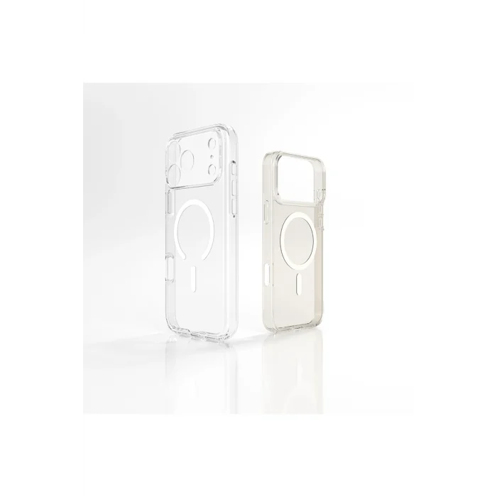 iPhone 17 Pro Max Kılıf M-safeli Kamera Korumalı Minimal Lens Serisi Kapak Şeffaf