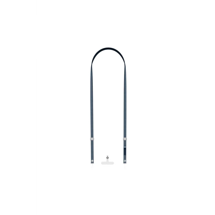 Titan Serisi Ayarlanabilir Manyetik Tasarımlı Telefon ve AirPods Boyun Askı İpi Mavi