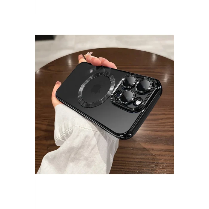 Iphone 11 Kılıf Köşeleri Renkli Şeffaf Kamera Korumalı Silikon Luxury Kapak Uyumlu