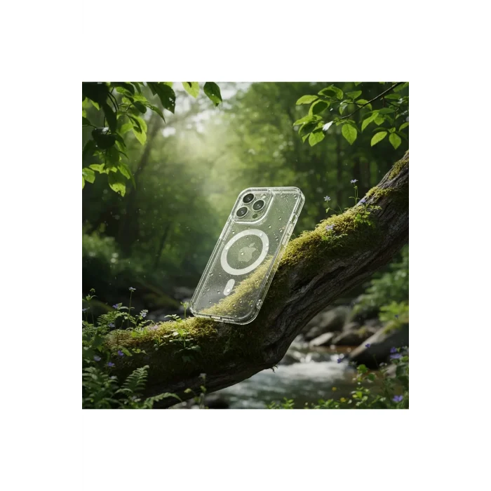 iPhone 17 Pro Max Kılıf M-safe Şarj Özellikli Kamera Korumalı Kapak