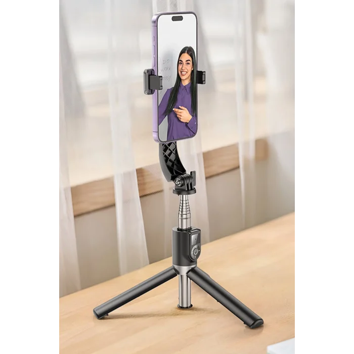 Ayarlanabilir Selfie Çubuğu - Siyah