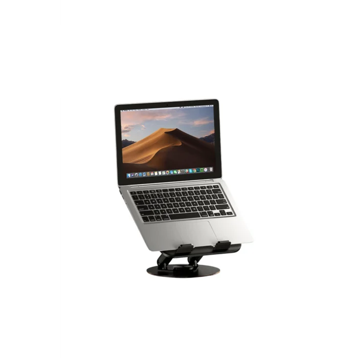 Dönebilen Ayarlanabilir Metal Laptop Standı - Siyah