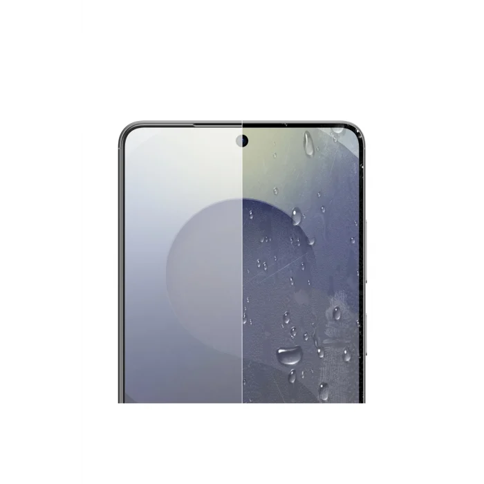 Galaxy S26 Ultra Uyumlu Radix Parmak İzi Bırakmayan Temperli Cam Ekran Koruyucu Şeffaf