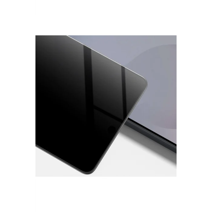Galaxy S26 Ultra Uyumlu Radix Privacy Parmak İzi Bırakmayan Cam Ekran Koruyucu Siyah