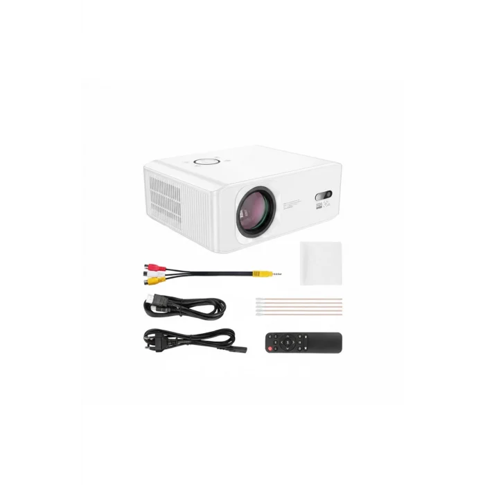 Projeksiyon Cihazı Smart Elektrik Otomatik Odaklanma Özellikli 1080P Android Wifi Kablolu (LİSANSLI)