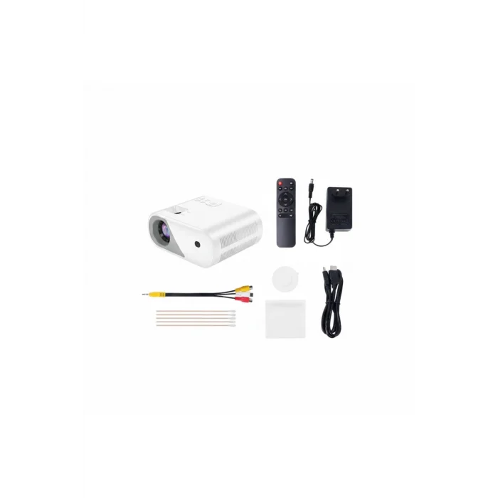 Projeksiyon Cihazı BT 5.0 720P Wifi Kablolu Projeksiyon Cihazı (LİSANLI)
