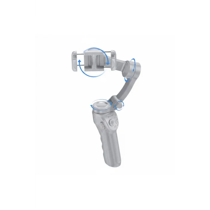 Gimbal 360 Derece Otomatik Yüz Takipli Tripodlu Akıllı Selfie Gimbal (LİSANSLI)