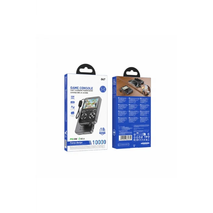 Retro Oyun Konsollu Magsafe Powerbank 10.000 mAh PD 20W Hızlı Şarj Yeni Nesil (LİSANSLI)