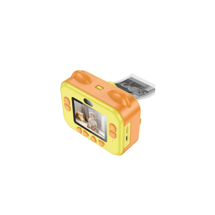 IPS HD Ekranlı Çift Kameralı Fotoğraf Çıkartma Özellikli Çocuk Kamerası (LİSANSLI)