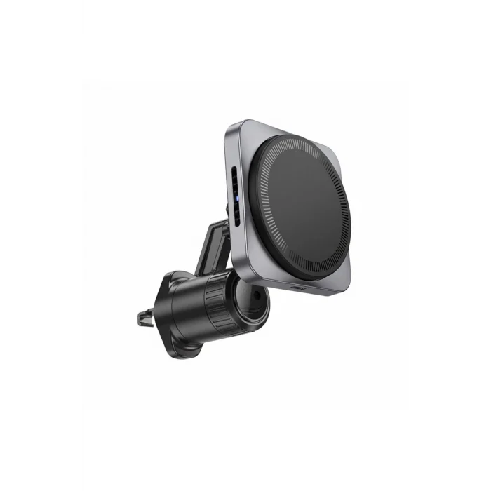 Izgara Klipsli 15W Kablosuz Şarjlı Manyetik Magsafe Araç Tutucu Yeni Nesil (LİSANSLI)