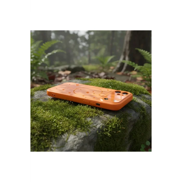 iPhone 11 Kılıf 17 Pro Max Görünümlü M-Safe Şarj Özellikli Kamera Korumalı Kapak