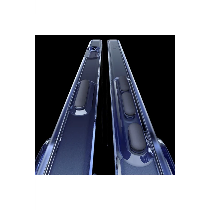 iPhone 17 Pro Kılıf M-safe Uyumlu Kamera Korumalı Minimal Lens Serisi Kapak Mavi