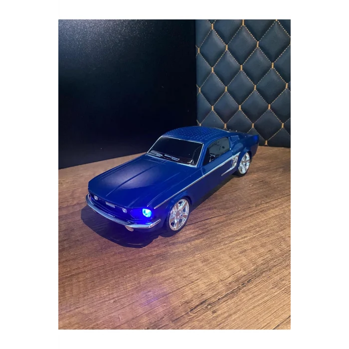 Oyuncak Klasik Araba Kablosuz Bluetooth Hoparlör Speaker Fm Radyo SD Kart USB Müzik Çalar